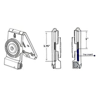 AMOMAX MINI MOLLE ADAPTER - AM-MA02 - NeonSales {{ shop.shopifyCountryName }}