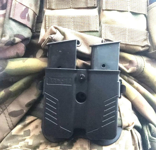 AMOMAX UNIVERSAL DOUBLE MAGAZINE POUCH - AM-MPU - NeonSales {{ shop.shopifyCountryName }}