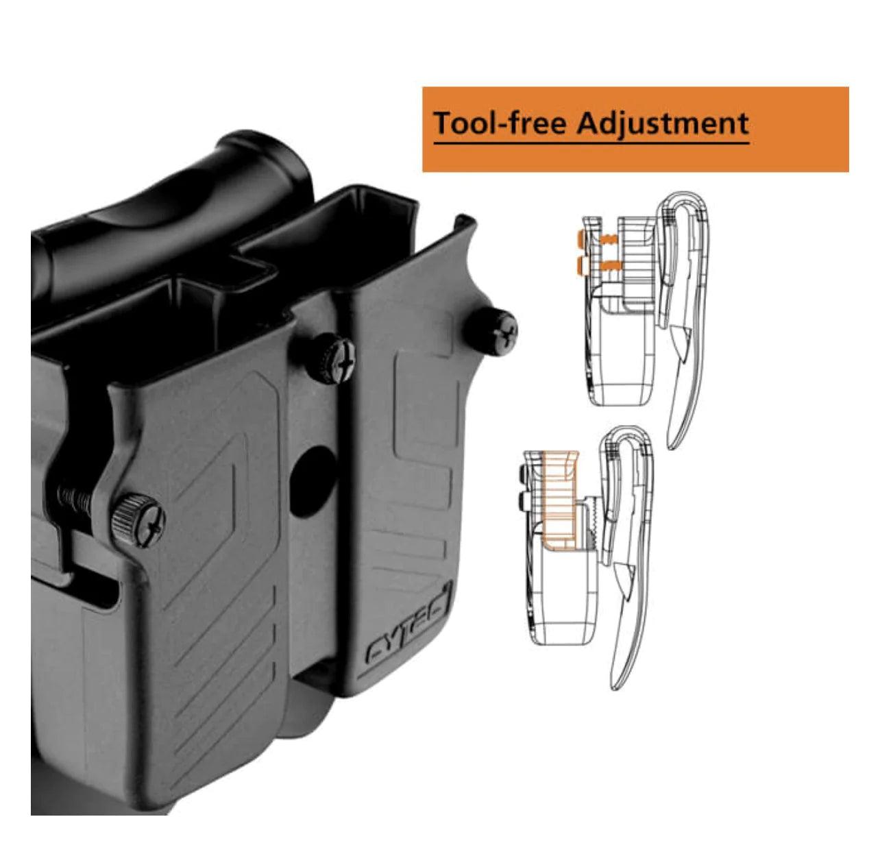 AMOMAX UNIVERSAL DOUBLE MAGAZINE POUCH - AM-MPU - NeonSales {{ shop.shopifyCountryName }}