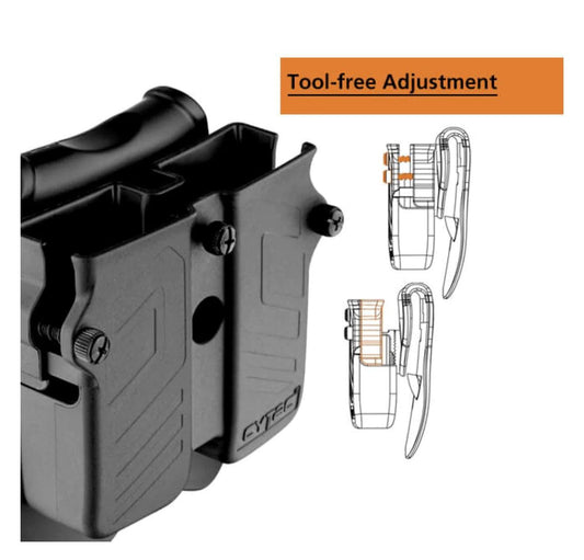 AMOMAX UNIVERSAL DOUBLE MAGAZINE POUCH - AM-MPU - NeonSales {{ shop.shopifyCountryName }}