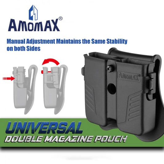 AMOMAX UNIVERSAL DOUBLE MAGAZINE POUCH - AM-MPU - NeonSales {{ shop.shopifyCountryName }}