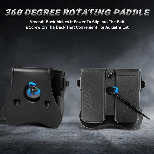 AMOMAX UNIVERSAL DOUBLE MAGAZINE POUCH - AM-MPU - NeonSales {{ shop.shopifyCountryName }}