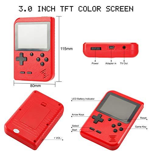 ANDOWL HANDHELD NES 8-BIT CONSOLE, 400-IN-1 - NeonSales {{ shop.shopifyCountryName }}