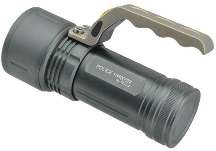 ANDOWL HANDLE FLASHLIGHT, 2X 18650 - T801-10 - NeonSales South Africa