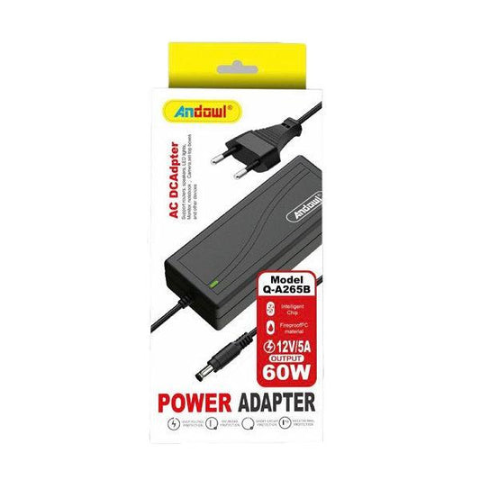 ANDOWL LAPTOP STYLE PSU, 12V / 5A - NeonSales {{ shop.shopifyCountryName }}