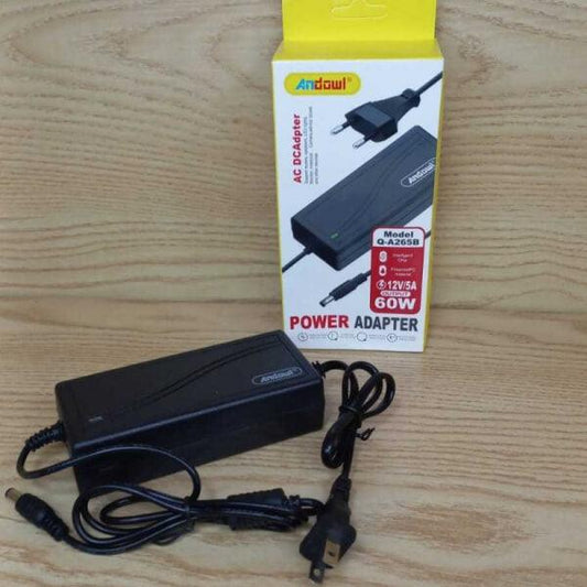 ANDOWL LAPTOP STYLE PSU, 12V / 5A - NeonSales {{ shop.shopifyCountryName }}
