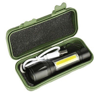 ANDOWL MINI RECHARGEABLE FLASHLIGHT - Q-S112 - NeonSales {{ shop.shopifyCountryName }}