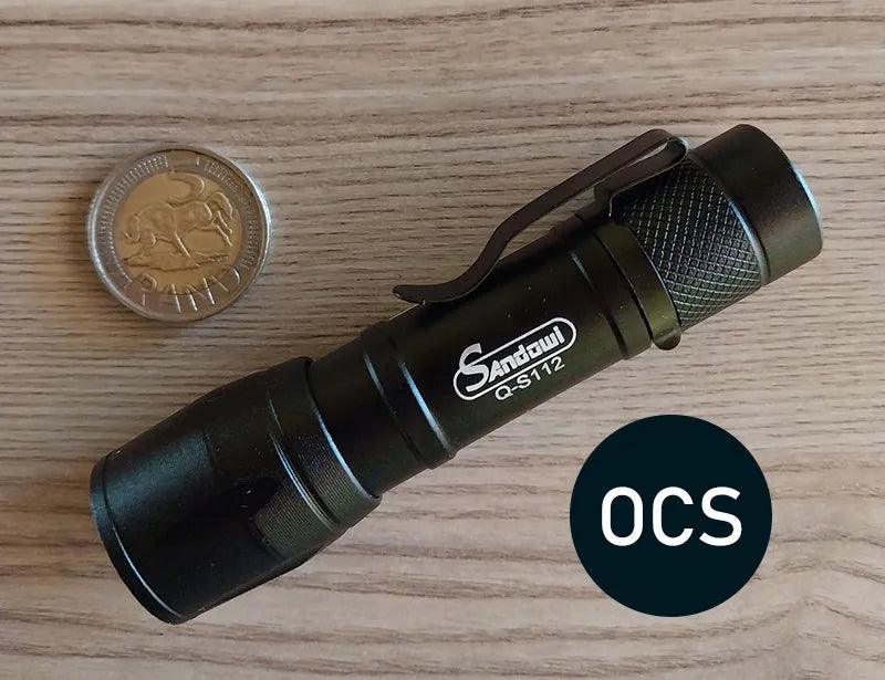 ANDOWL MINI RECHARGEABLE FLASHLIGHT - Q-S112 - NeonSales South Africa