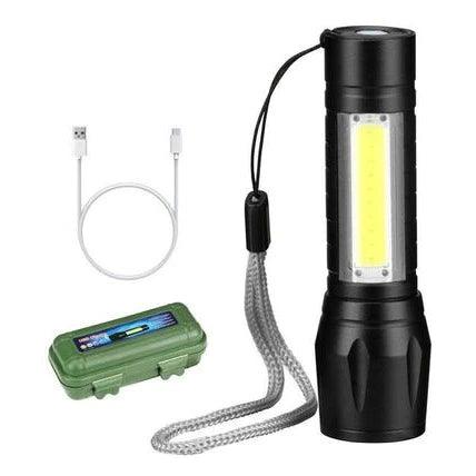 ANDOWL MINI RECHARGEABLE FLASHLIGHT - Q-S112 - NeonSales South Africa