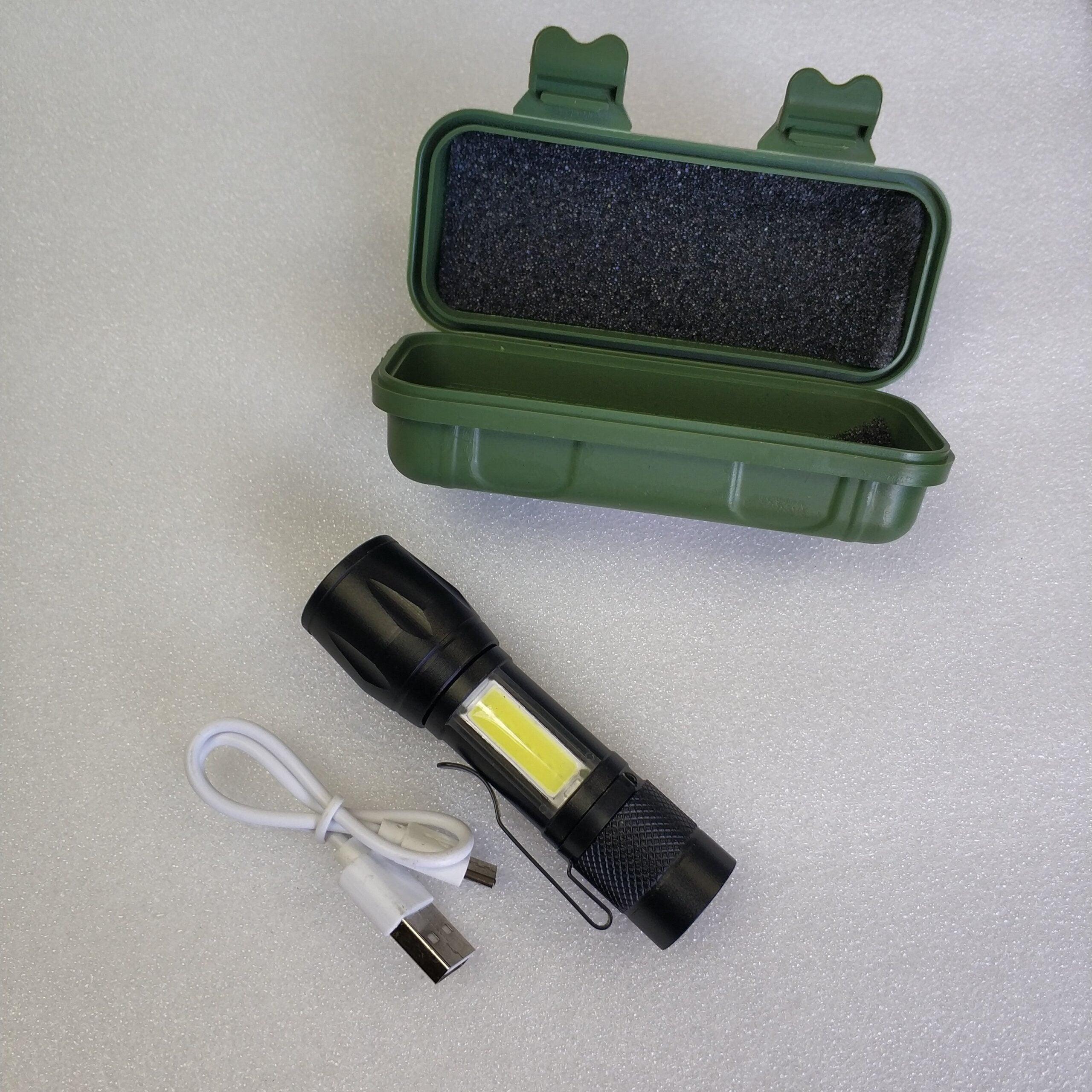 ANDOWL MINI RECHARGEABLE FLASHLIGHT - Q-S112 - NeonSales South Africa