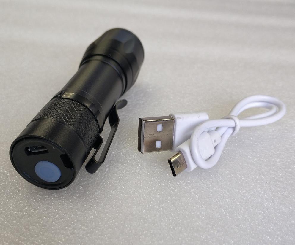 ANDOWL MINI RECHARGEABLE FLASHLIGHT - Q-S112 - NeonSales South Africa