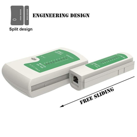 ANDOWL NETWORK CABLE TESTER, RJ11/RJ45 - Q314 - NeonSales {{ shop.shopifyCountryName }}