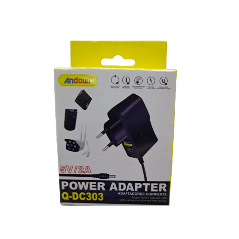 ANDOWL POWER ADAPTER (5V/2A) - Q-DC303 - NeonSales {{ shop.shopifyCountryName }}