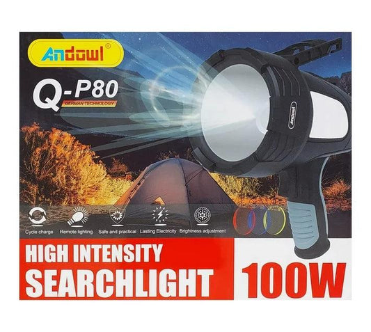 ANDOWL Q-P80 PISTOL SEARCHLIGHT, RECHARGEABLE - NeonSales {{ shop.shopifyCountryName }}