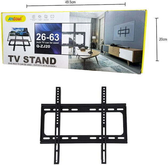 ANDOWL Q-ZJ20 TV wall mount packaging and product view