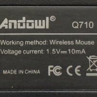 ANDOWL QM76 WIRELESS OPTICAL MOUSE - NeonSales {{ shop.shopifyCountryName }}