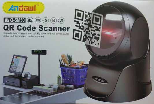 ANDOWL QR CODE SCANNER Q-SM50 - NeonSales {{ shop.shopifyCountryName }}