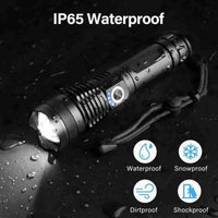 ANDOWL RECHARGEABLE 18650MAH FLASHLIGHT-Q-5109 - NeonSales {{ shop.shopifyCountryName }}