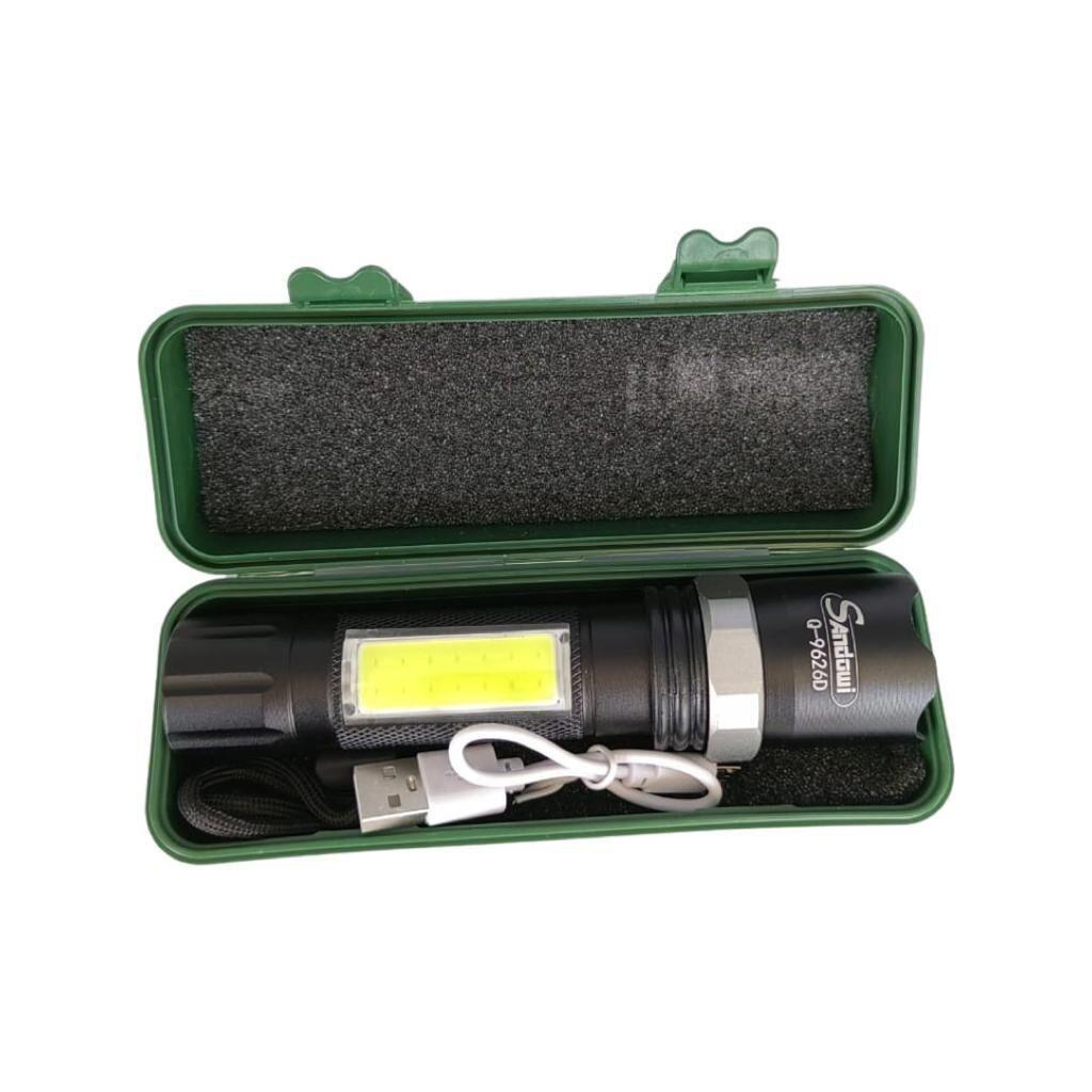 ANDOWL RECHARGEABLE FLASHLIGHT & LANTERN - Q-9626D - NeonSales {{ shop.shopifyCountryName }}