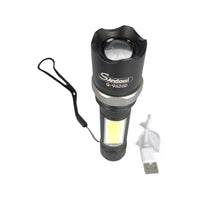 ANDOWL RECHARGEABLE FLASHLIGHT & LANTERN - Q-9626D - NeonSales {{ shop.shopifyCountryName }}
