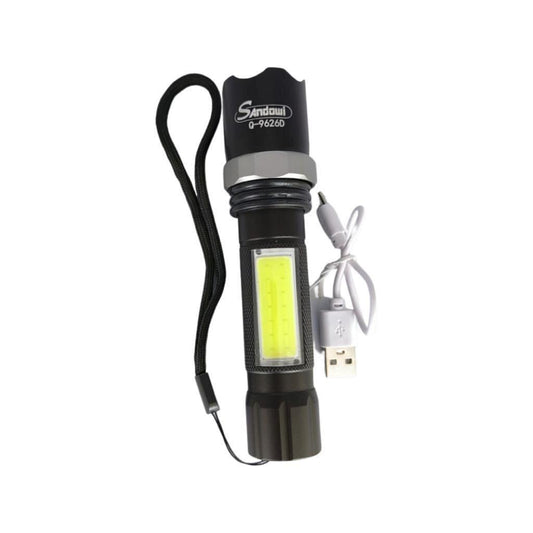 ANDOWL RECHARGEABLE FLASHLIGHT & LANTERN - Q-9626D - NeonSales {{ shop.shopifyCountryName }}
