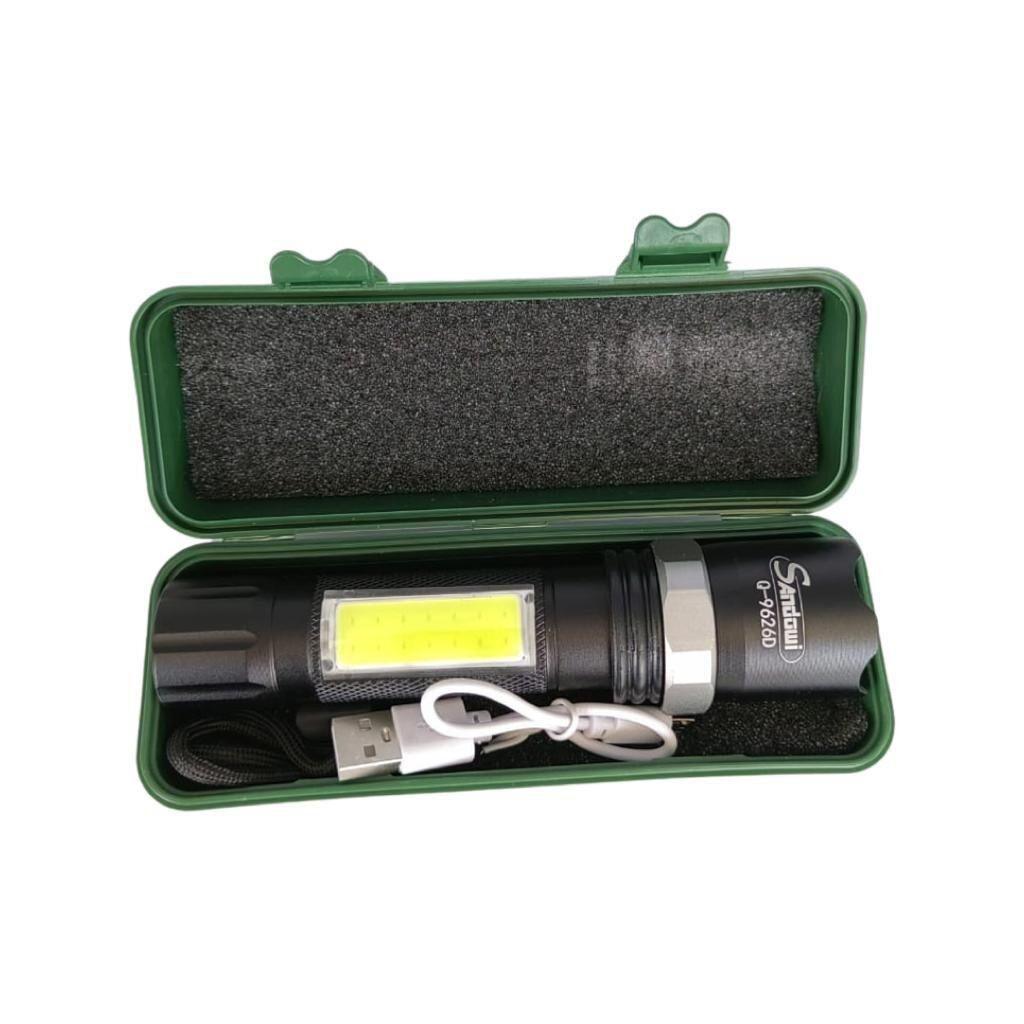 ANDOWL RECHARGEABLE FLASHLIGHT & LANTERN - Q-9626D - NeonSales South Africa