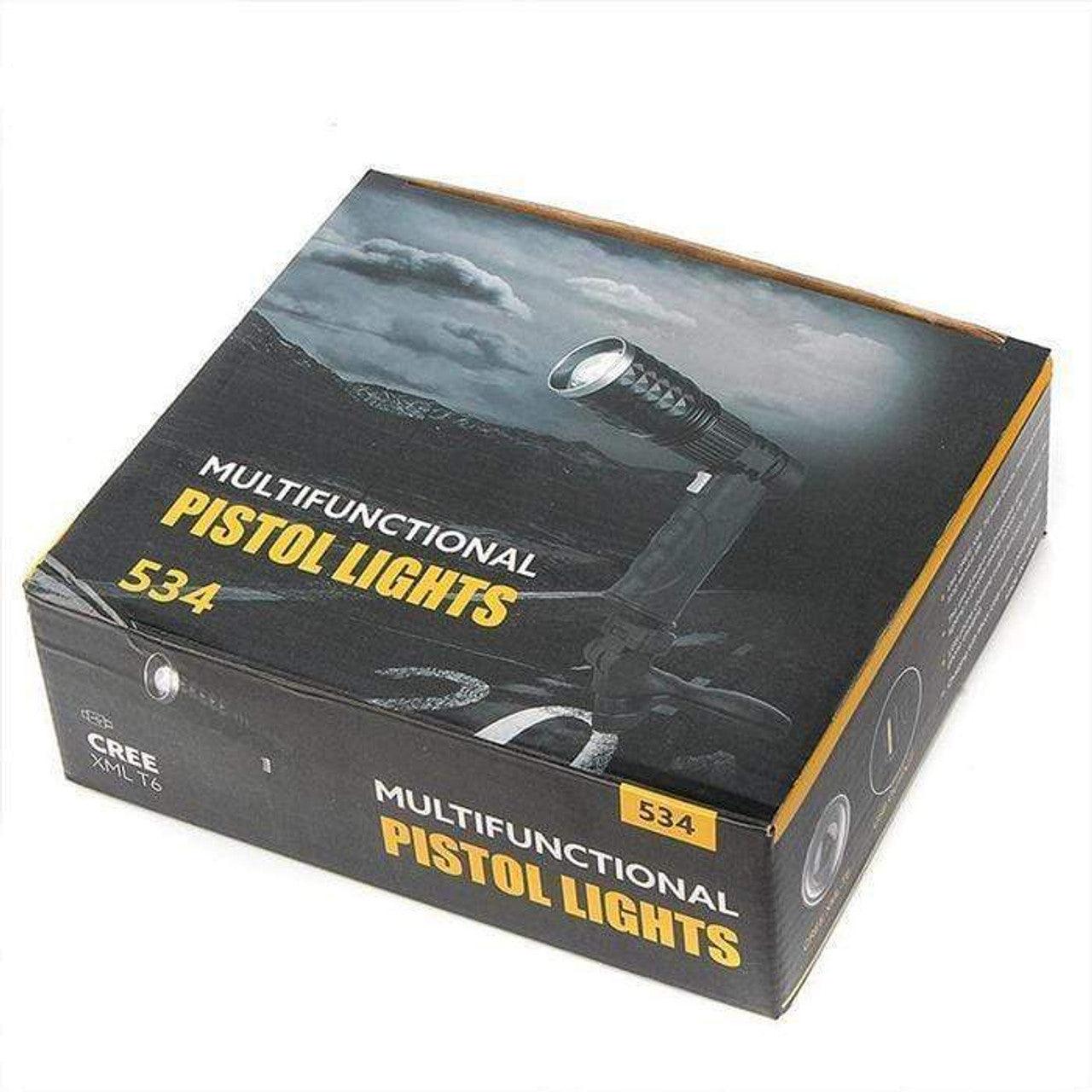 ANDOWL RECHARGEABLE PISTOL LIGHT - Q-SD72 - NeonSales {{ shop.shopifyCountryName }}