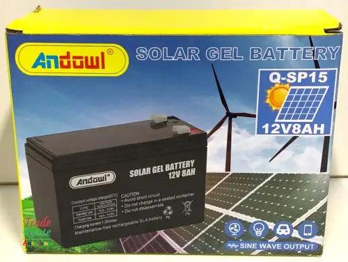ANDOWL SLA BATTERY, 12V / 8AH - Q-SP15 - NeonSales {{ shop.shopifyCountryName }}