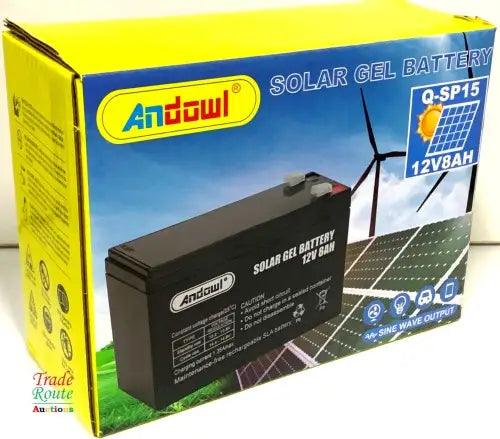 ANDOWL SLA BATTERY, 12V / 8AH - Q-SP15 - NeonSales {{ shop.shopifyCountryName }}