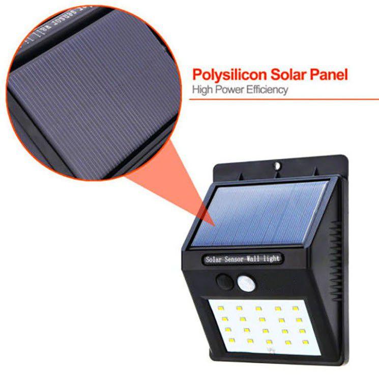 ANDOWL SOLAR SENSOR WALL LIGHT Q-L422 - NeonSales South Africa