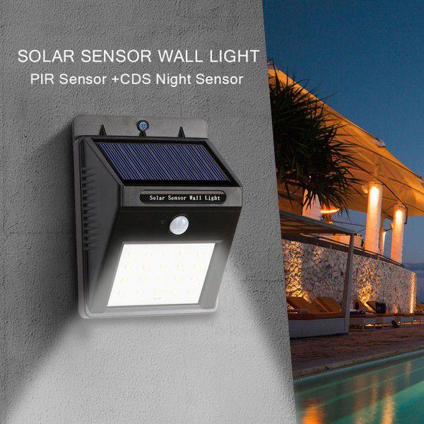 ANDOWL SOLAR SENSOR WALL LIGHT Q-L422 - NeonSales South Africa