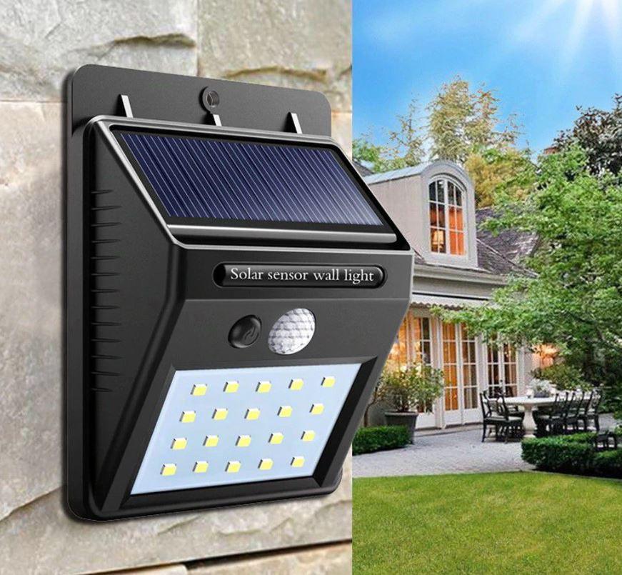 ANDOWL SOLAR SENSOR WALL LIGHT Q-L422 - NeonSales South Africa