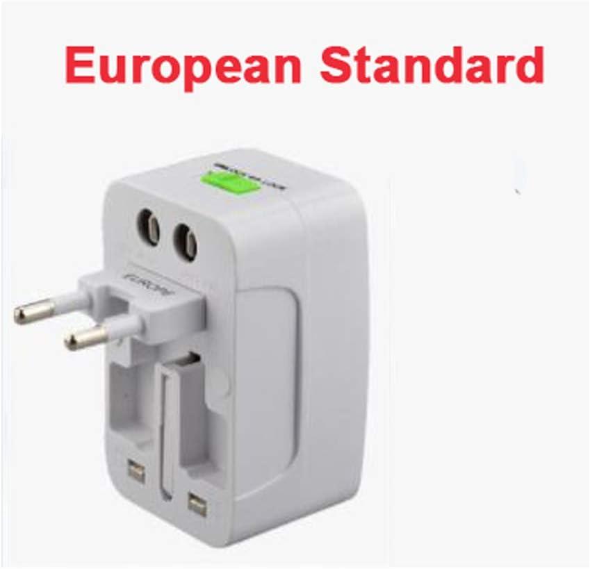 ANDOWL UNIVERSAL TRAVEL ADAPTOR 2A UK/USA/EURO/AUS - NeonSales {{ shop.shopifyCountryName }}