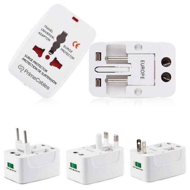 ANDOWL UNIVERSAL TRAVEL ADAPTOR 2A UK/USA/EURO/AUS - NeonSales {{ shop.shopifyCountryName }}