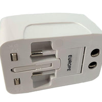 ANDOWL UNIVERSAL TRAVEL ADAPTOR 2A UK/USA/EURO/AUS - NeonSales {{ shop.shopifyCountryName }}