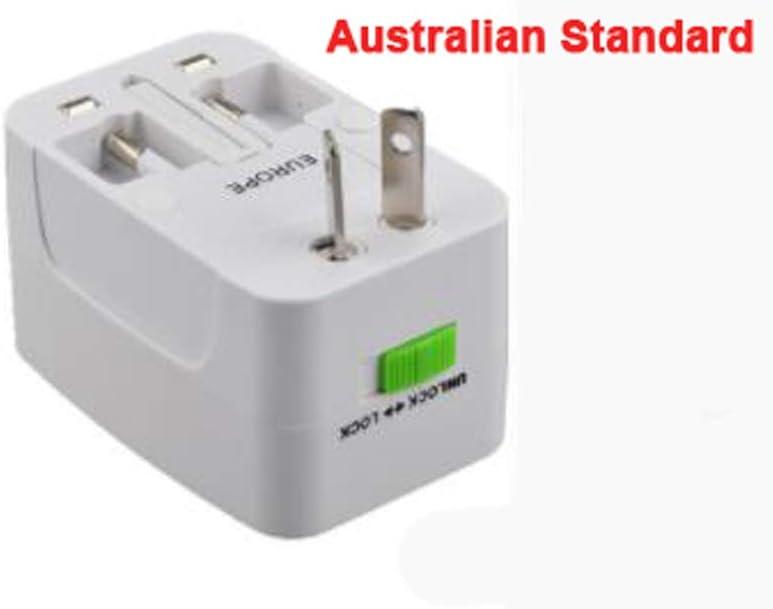 ANDOWL UNIVERSAL TRAVEL ADAPTOR 2A UK/USA/EURO/AUS - NeonSales {{ shop.shopifyCountryName }}