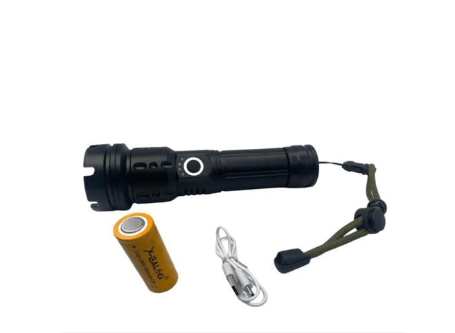 ANDOWL USB RECHARGABLE FLASHLIGHT Q-L103 - NeonSales South Africa