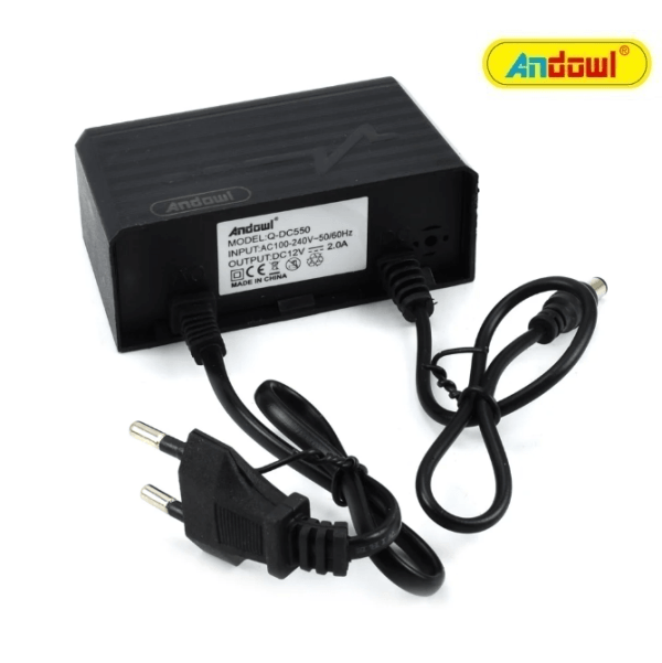 ANDOWL WATERPROOF PSU, 12V / 2A - Q-DC550 - NeonSales South Africa