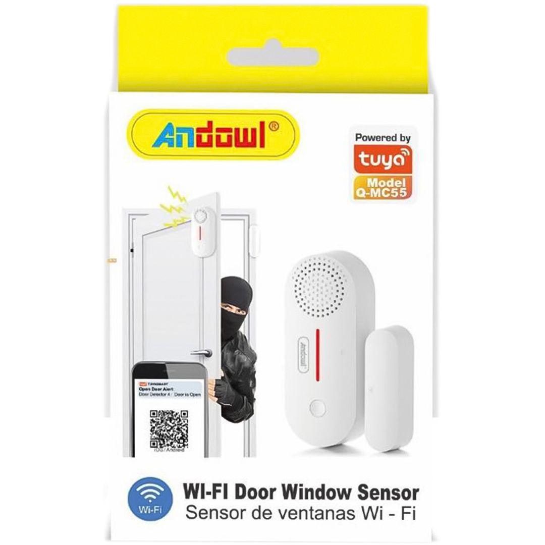 ANDOWL WI-FI DOOR/WINDOW SIREN - Q-MC55 - NeonSales {{ shop.shopifyCountryName }}