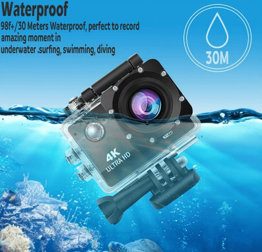 ANDOWL4K GO-PLUS ACTION CAMERA, Q-K999 - NeonSales South Africa