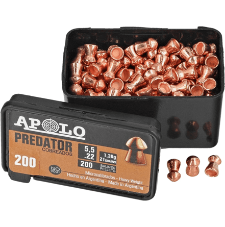 APOLO 5.5MM PREDATOR PELLETS - 200'S - NeonSales South Africa