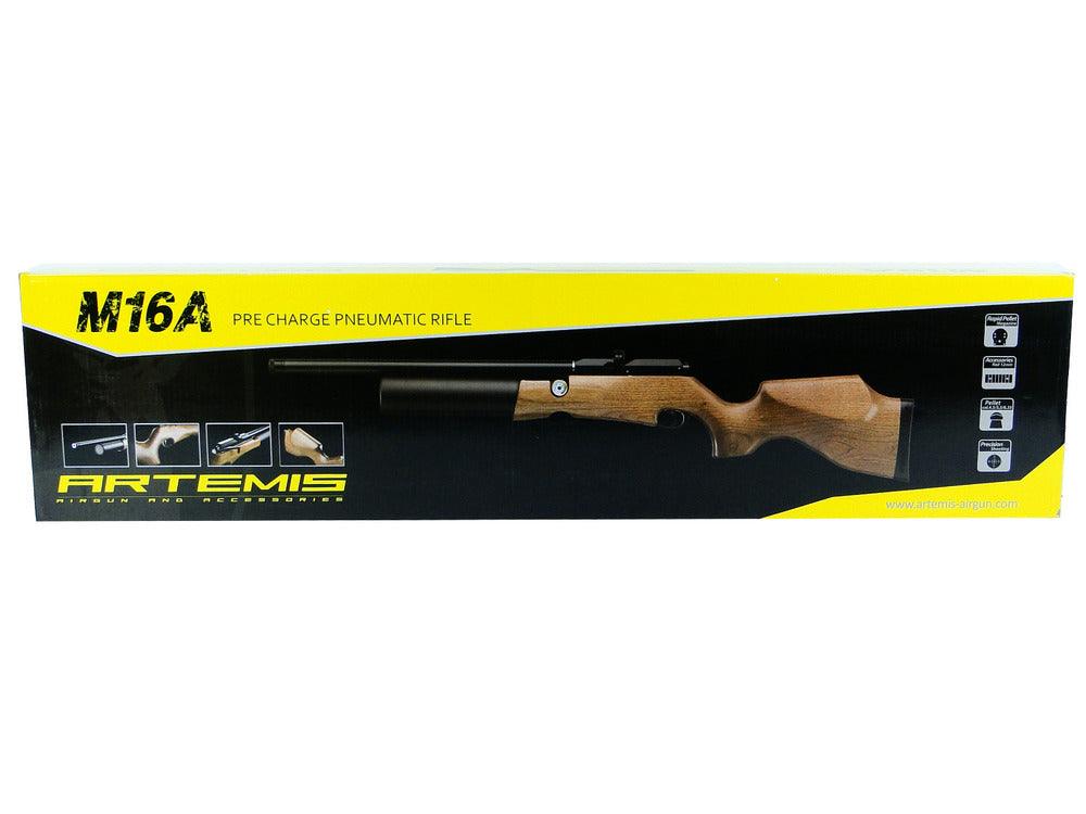 ARTEMIS M16A REGULATED 350CC PCP RIFLE , .22 CAL - NeonSales South Africa