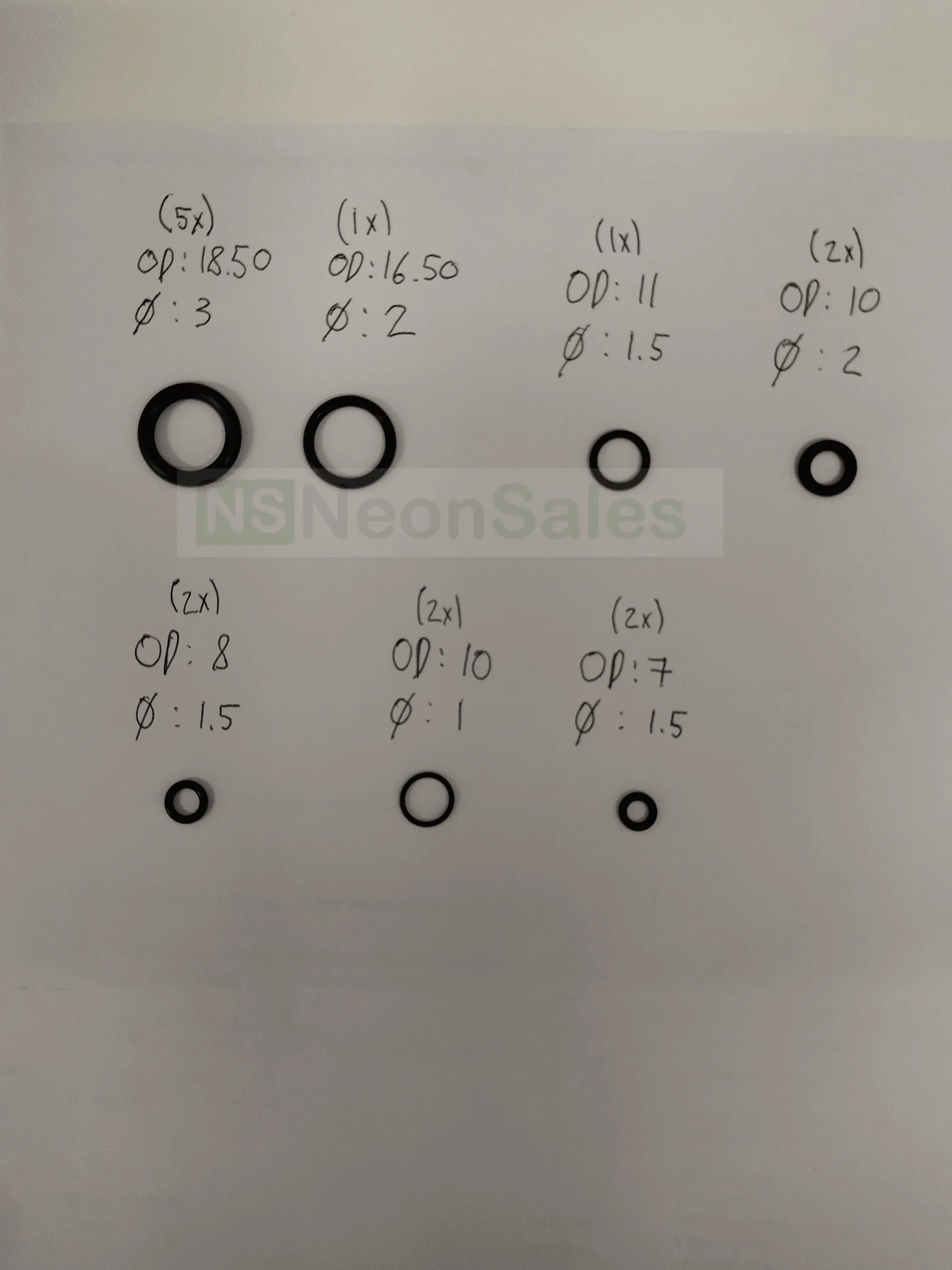 ARTEMIS PR900 COMPLETE SEAL KIT, 300 BAR RATED - NeonSales {{ shop.shopifyCountryName }}