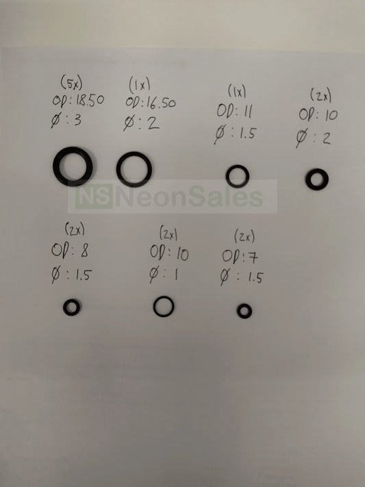 ARTEMIS PR900 COMPLETE SEAL KIT, 300 BAR RATED - NeonSales {{ shop.shopifyCountryName }}