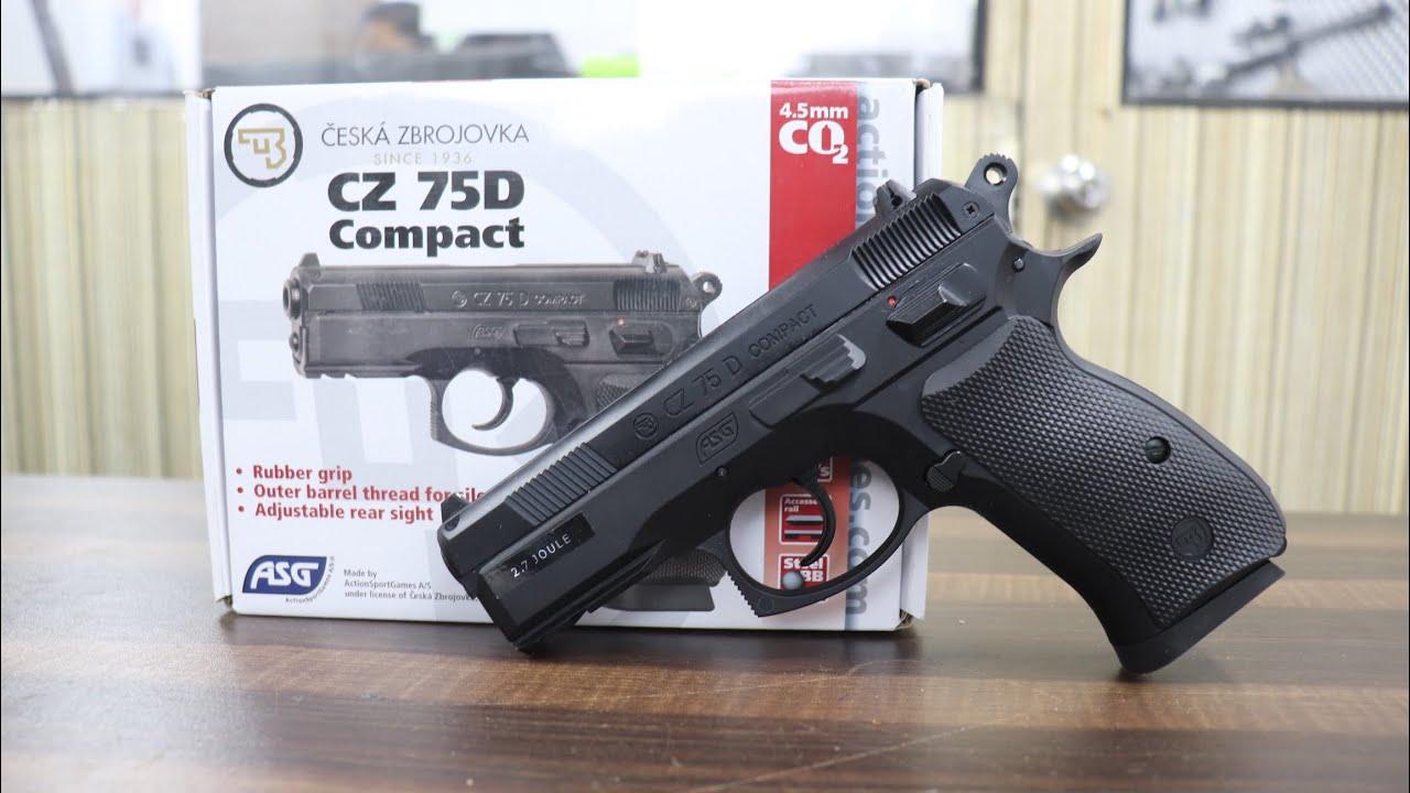 ASG 16086 CZ-75D COMPACT CO2 PISTOL - 4.5MM CAL - NeonSales {{ shop.shopifyCountryName }}