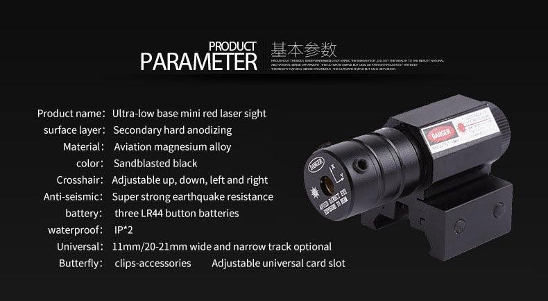 AT UNDERBARREL RED LASER DOT - PICATINNY - NeonSales {{ shop.shopifyCountryName }}