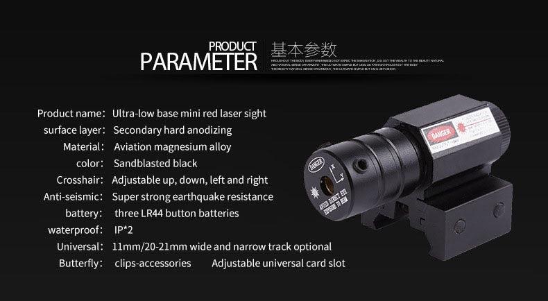 AT UNDERBARREL RED LASER DOT - PICATINNY - NeonSales South Africa