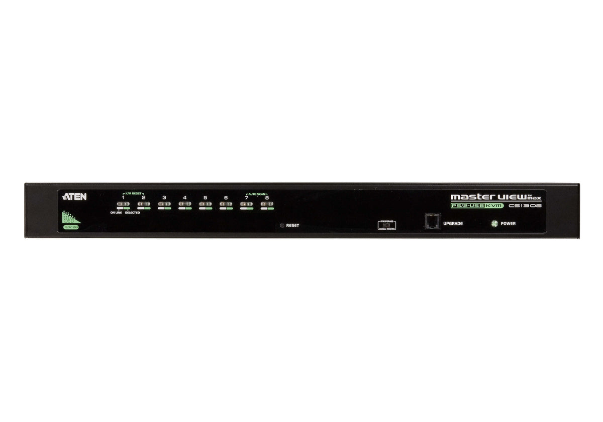 ATEN CS1308 8-port PS/2 USB VGA KVM switch front product view
