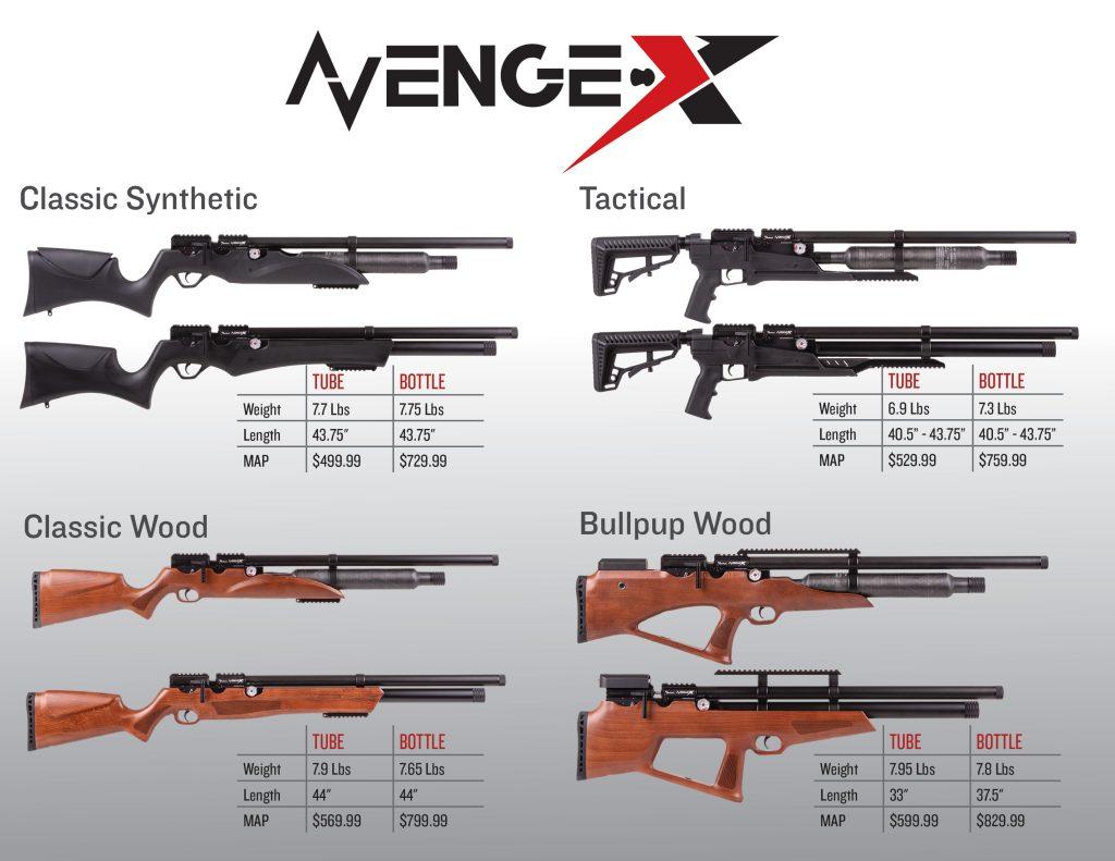 AV AVENGE-X X1-BS CLASSIC SYNTH (360CC), .22 CAL - NeonSales {{ shop.shopifyCountryName }}