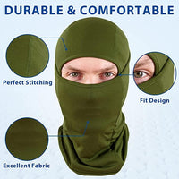 BALACLAVA FULL VISOR - OLIVE - NeonSales {{ shop.shopifyCountryName }}
